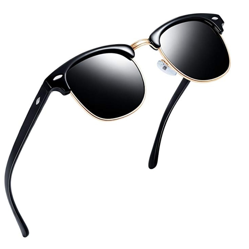 Semi Rimless Polarized Sunglasses